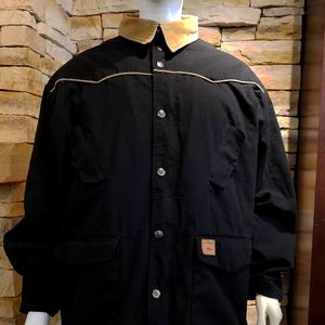 Retro Barn Jacket w Faux Sherpa Lining & corduroy